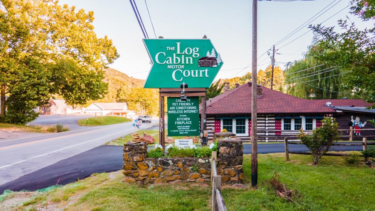 Log Cabin Motor Court Asheville Eksteriør bilde