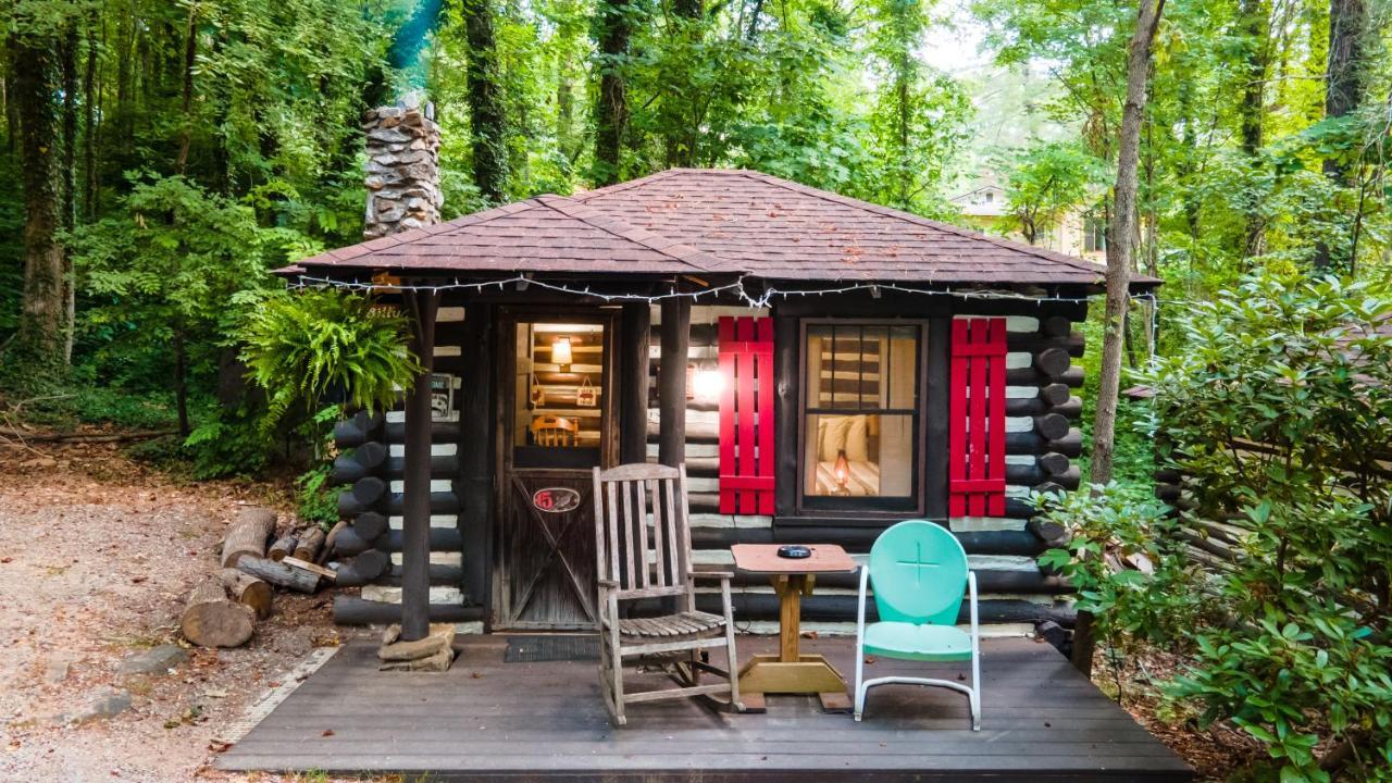 Log Cabin Motor Court Asheville Eksteriør bilde