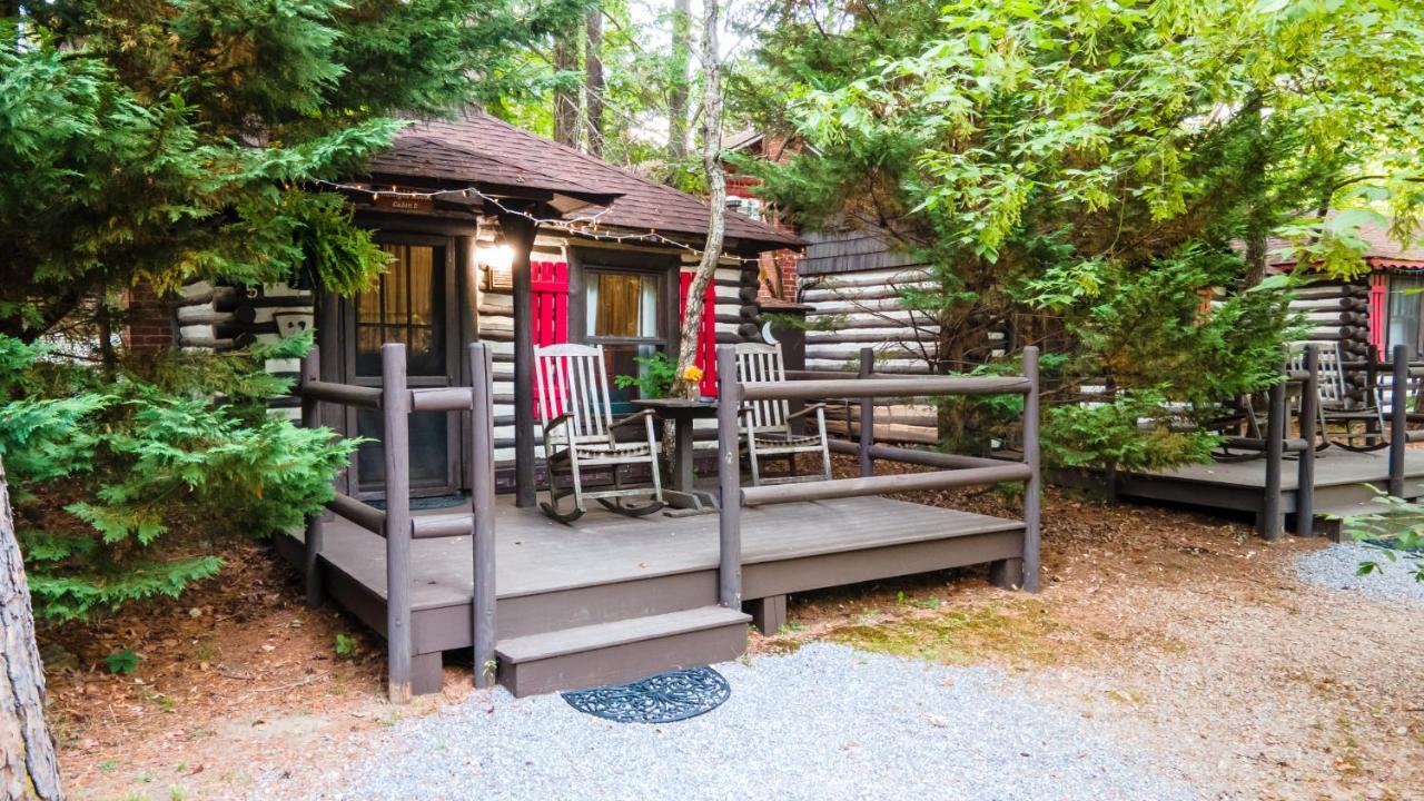 Log Cabin Motor Court Asheville Eksteriør bilde