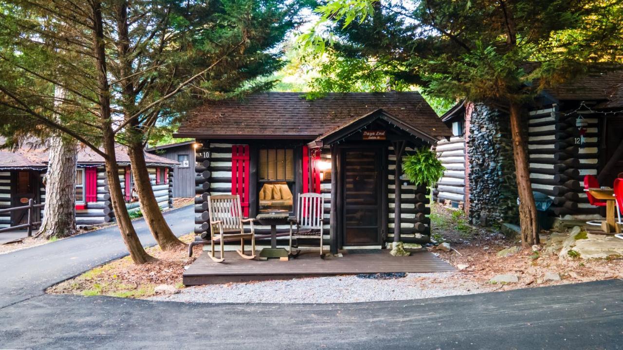 Log Cabin Motor Court Asheville Eksteriør bilde