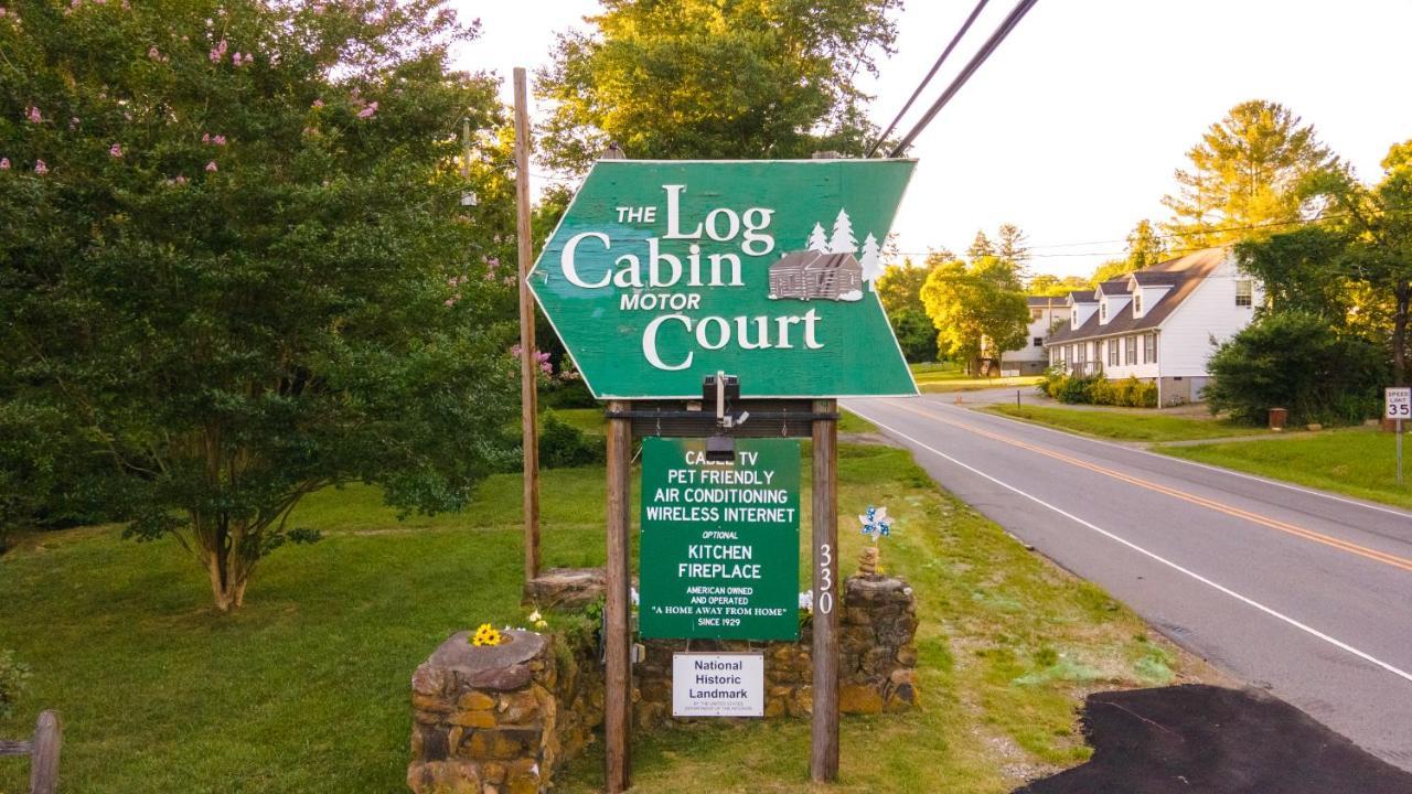 Log Cabin Motor Court Asheville Eksteriør bilde
