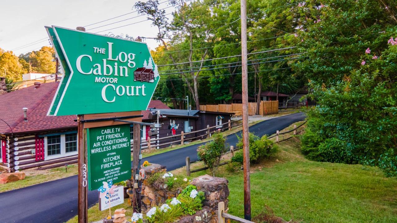 Log Cabin Motor Court Asheville Eksteriør bilde